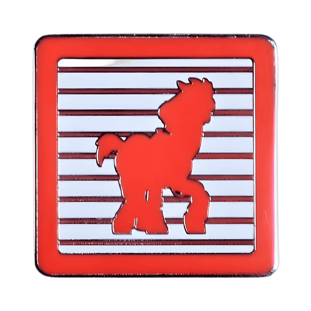 Bullseye Red Block Disney pin