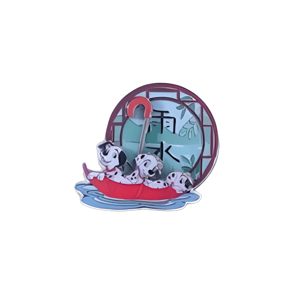 Dalmatians - Rain Water Disney pin