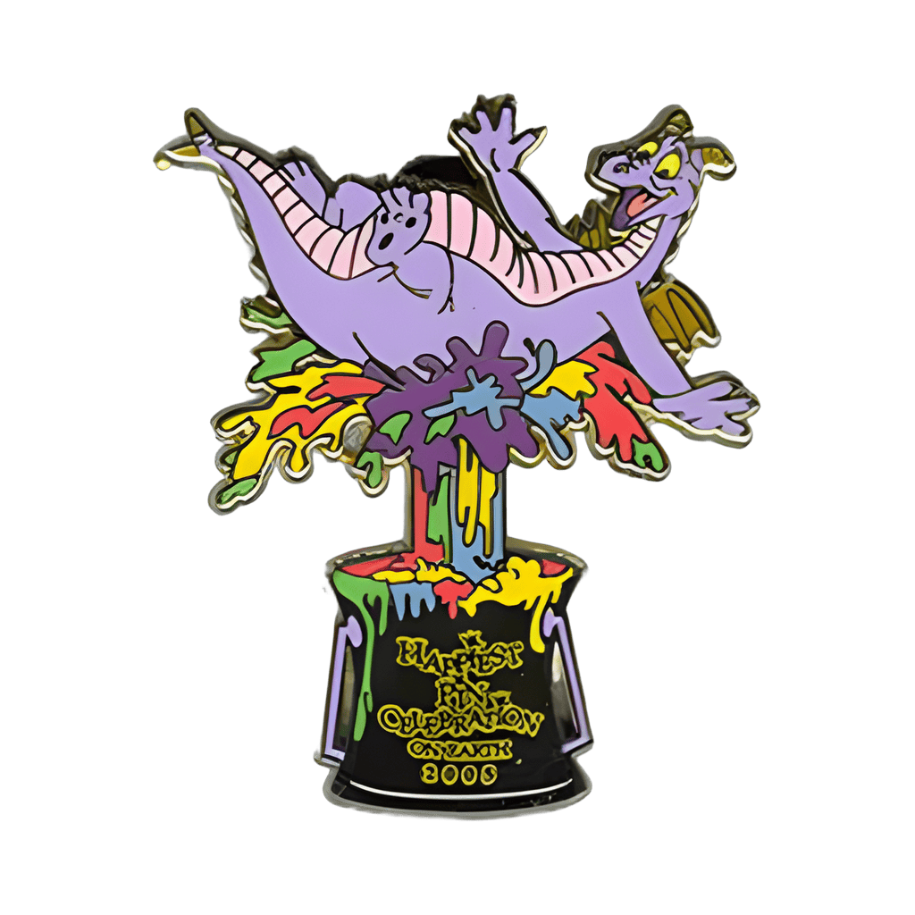 Figment's Paint Bucket Disney pin