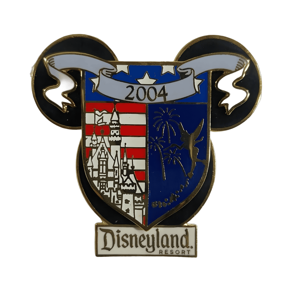 Disneyland Patriotic Shield Disney pin