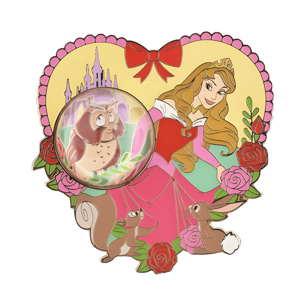 Aurora with Owl Disney pin