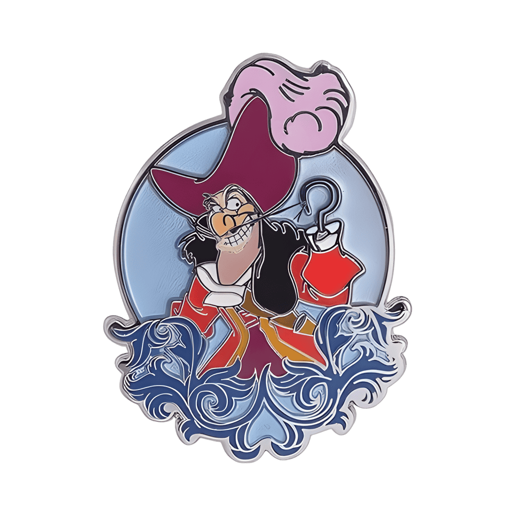 Captain Hook Disney pin