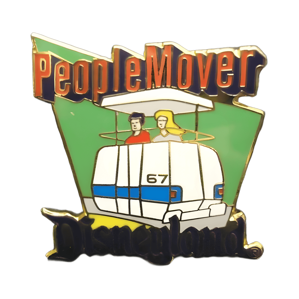 Tomorrowland PeopleMover Disney pin