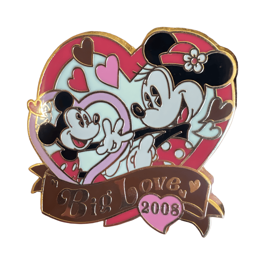 Mickey and Minnie Disney pin