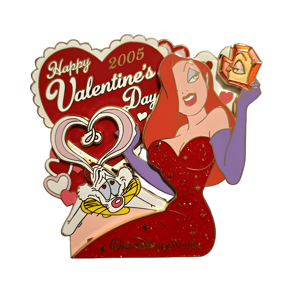 Jessica Rabbit Valentine's Day 2005 Jumbo Disney pin