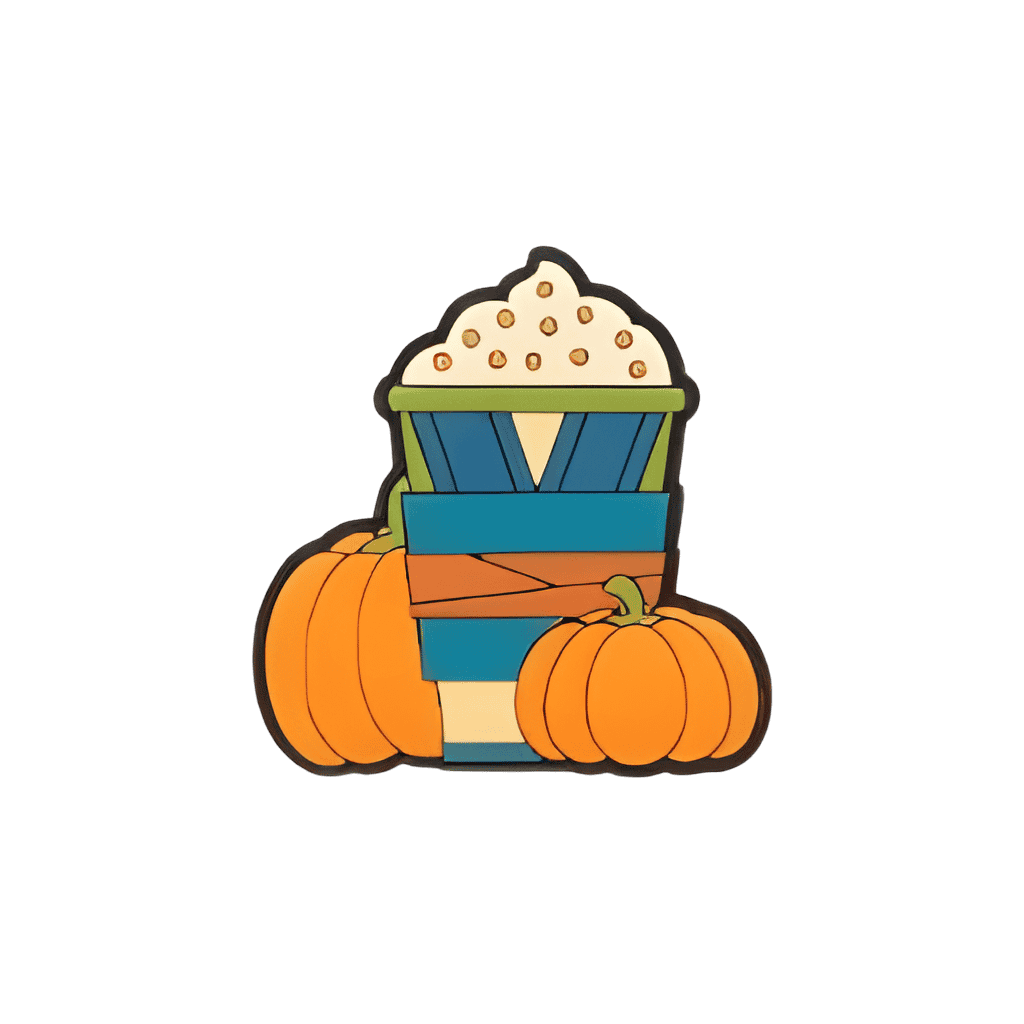 Pumpkin Spice Mulan Disney pin
