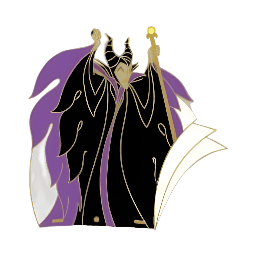 Maleficent Disney pin