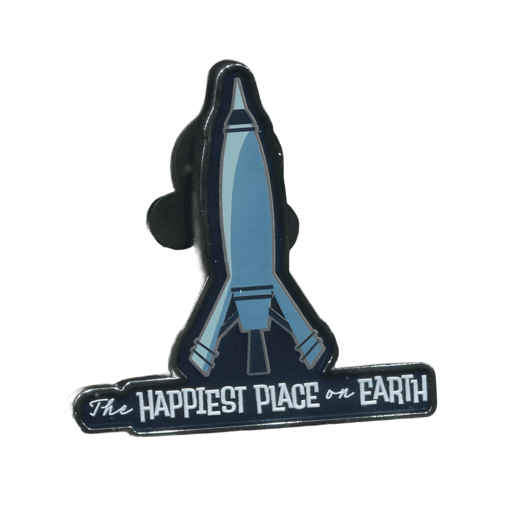 Rocket to the Moon Disney pin