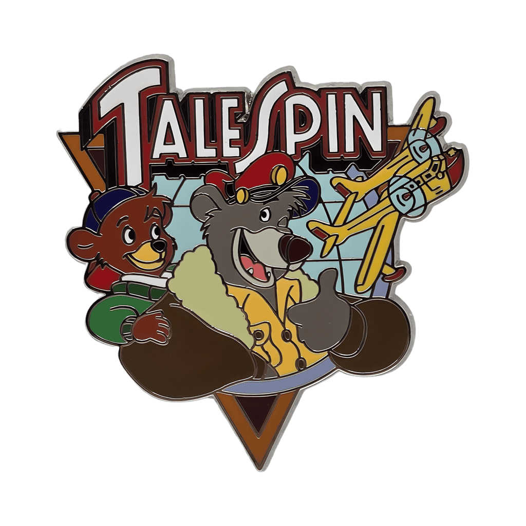 Baloo and Kit Disney pin