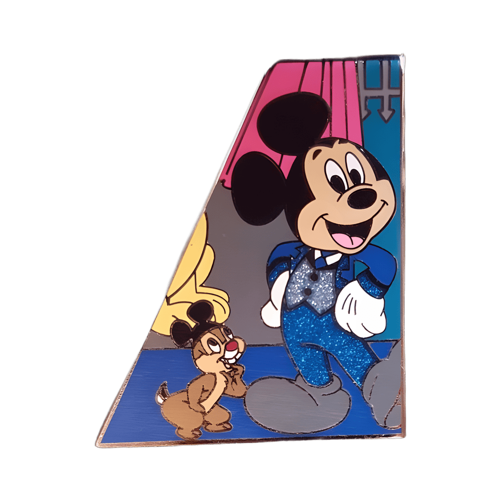 Mickey Mouse and Dale Glitter CHASER Disney pin