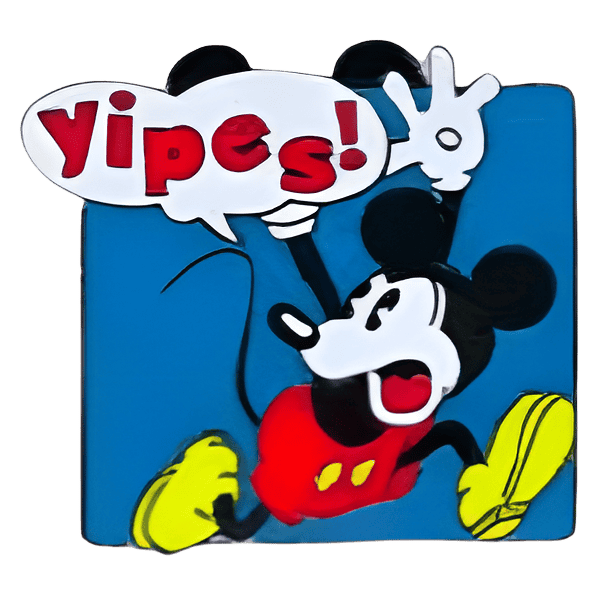 Mickey Mouse Yipes! Disney pin