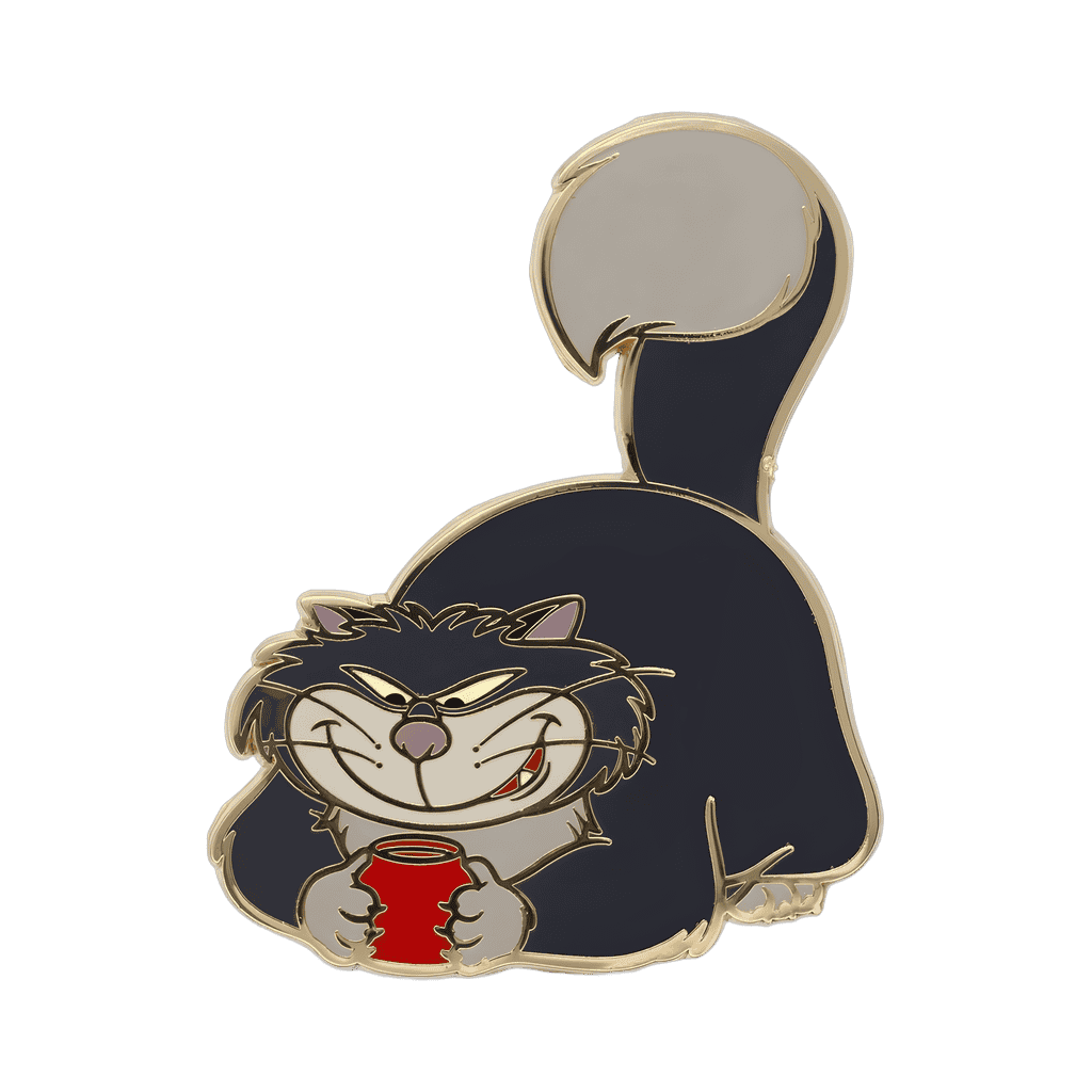 Lucifer with Cup Disney pin
