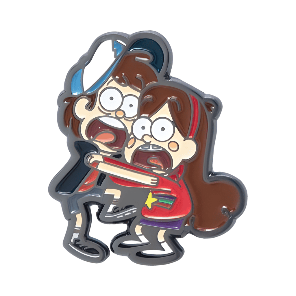 Dipper and Mabel Disney pin
