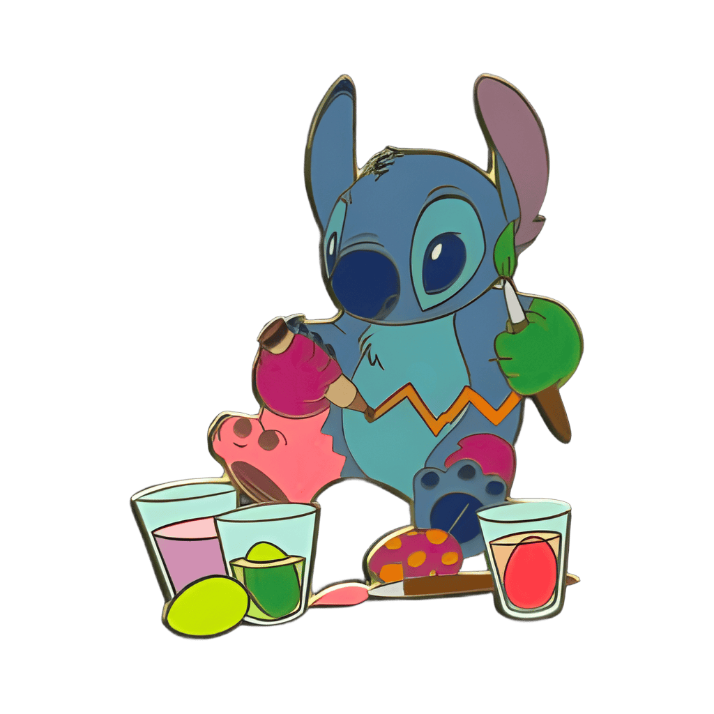 Stitch Easter Jumbo #2 Disney pin