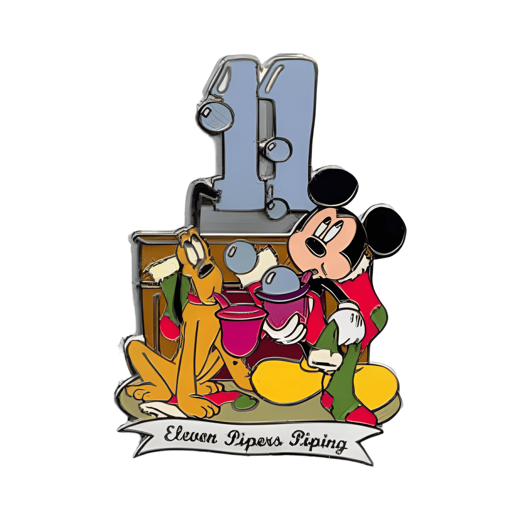 Eleven Pipers Piping Disney pin