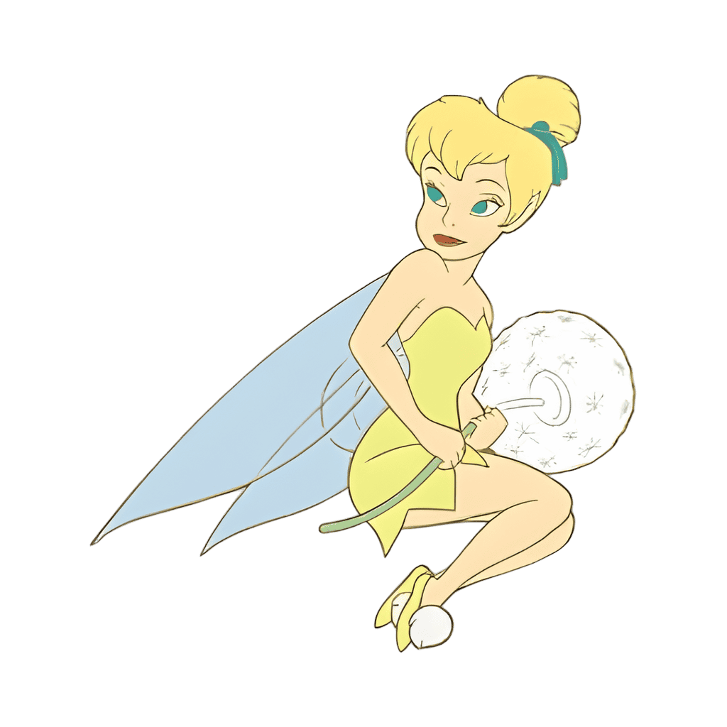 Tinker Bell with Dandelion Disney pin