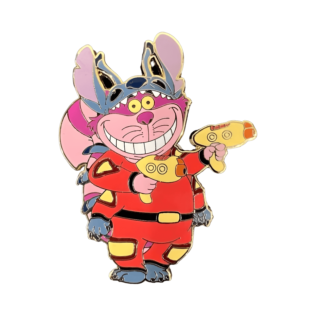 Cheshire Cat as Stitch Disney pin