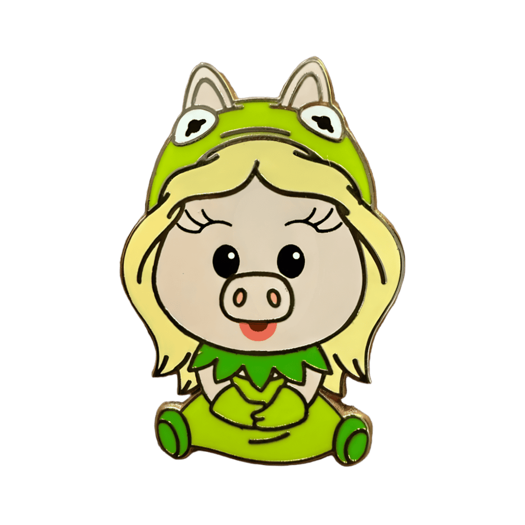 Miss Piggy Dressed as Kermit Disney pin