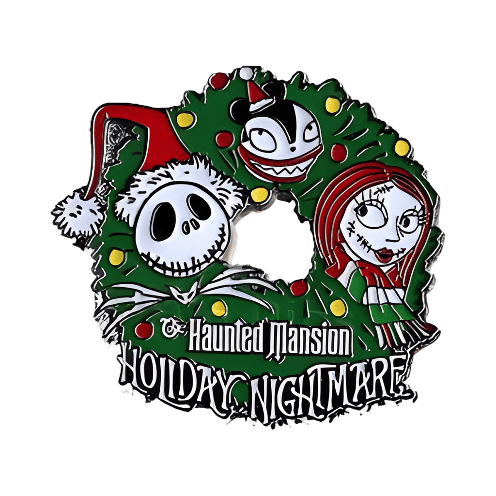Green Christmas Version Disney pin