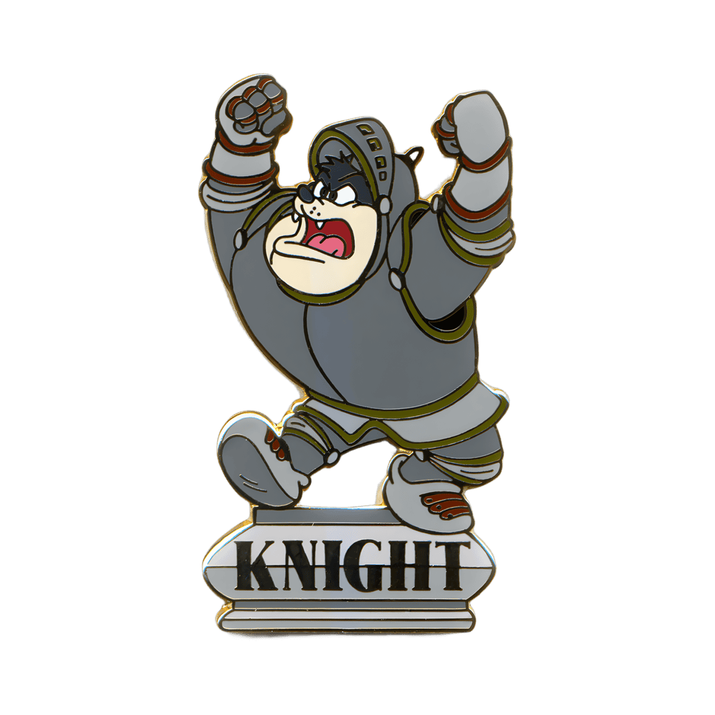 Pete - Silver Knight Disney pin