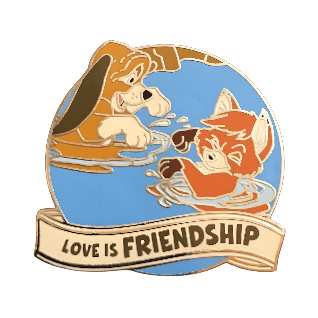 Love is Friendship Disney pin