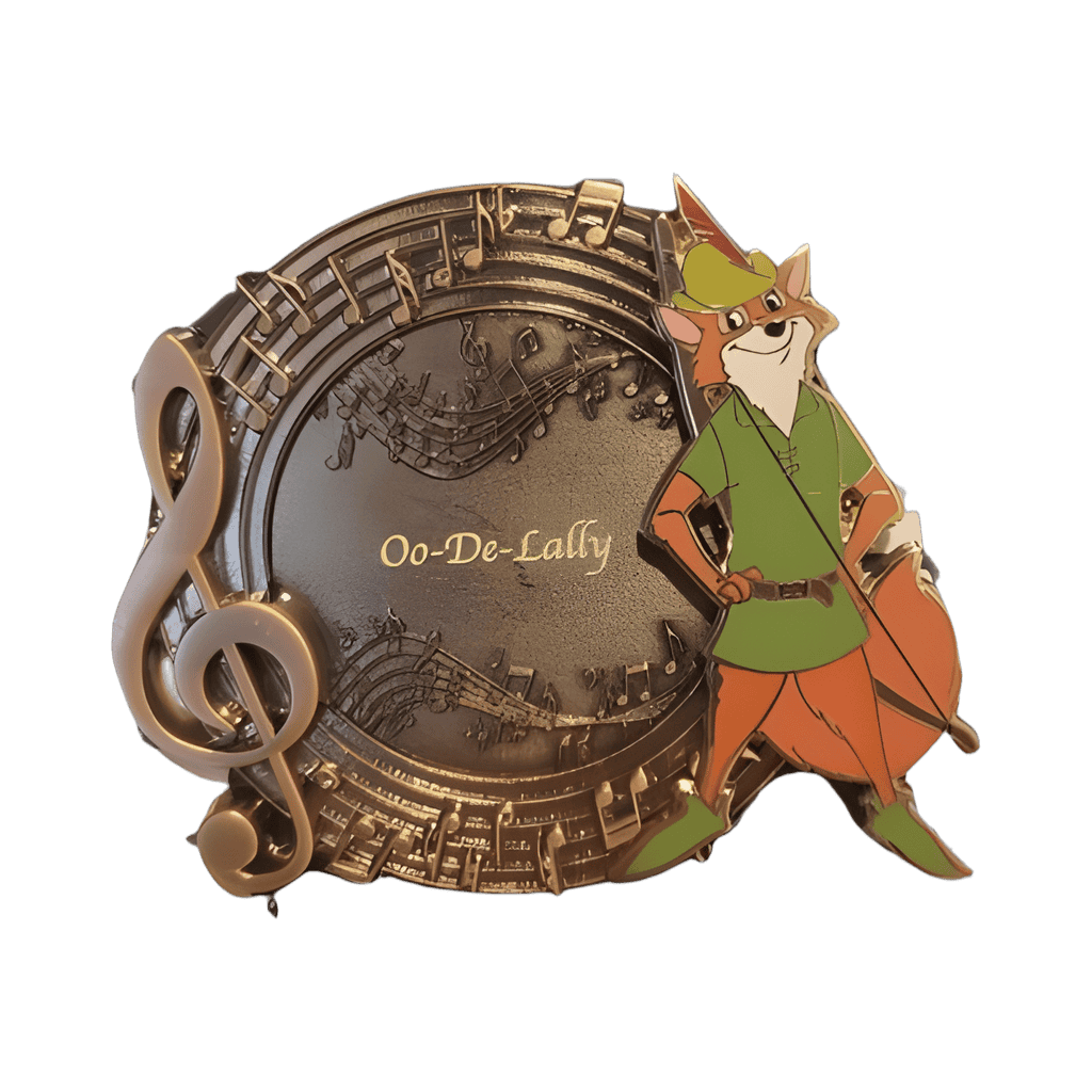 Robin Hood - Oo-de-lolly Disney pin