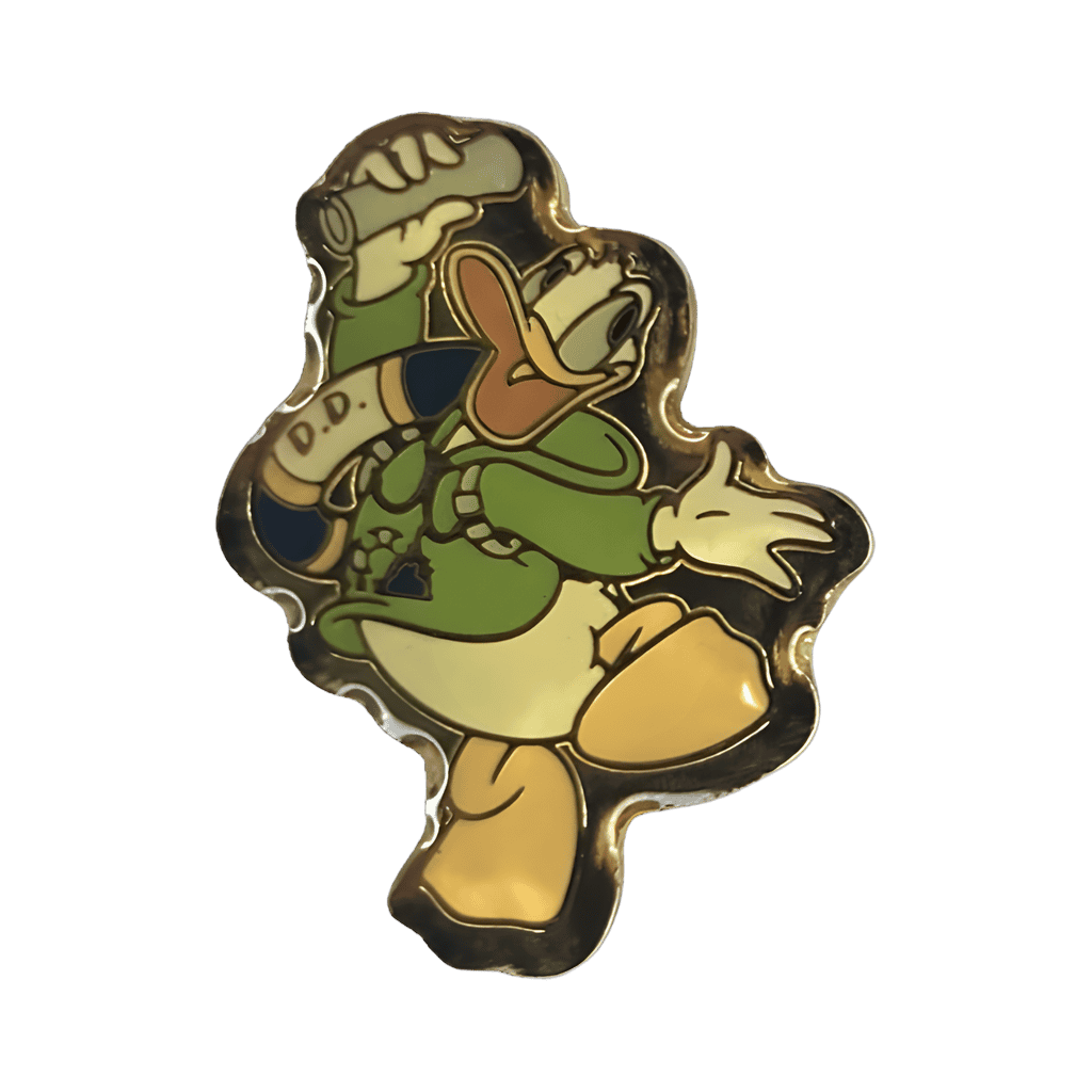 Donald Duck in Hoodie with Life Ring Mini Pin Disney pin