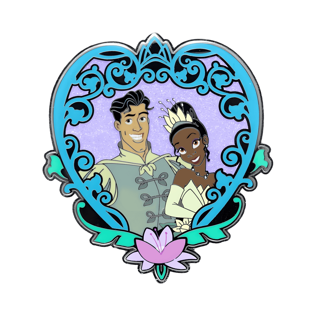 Tiana and Naveen Disney pin