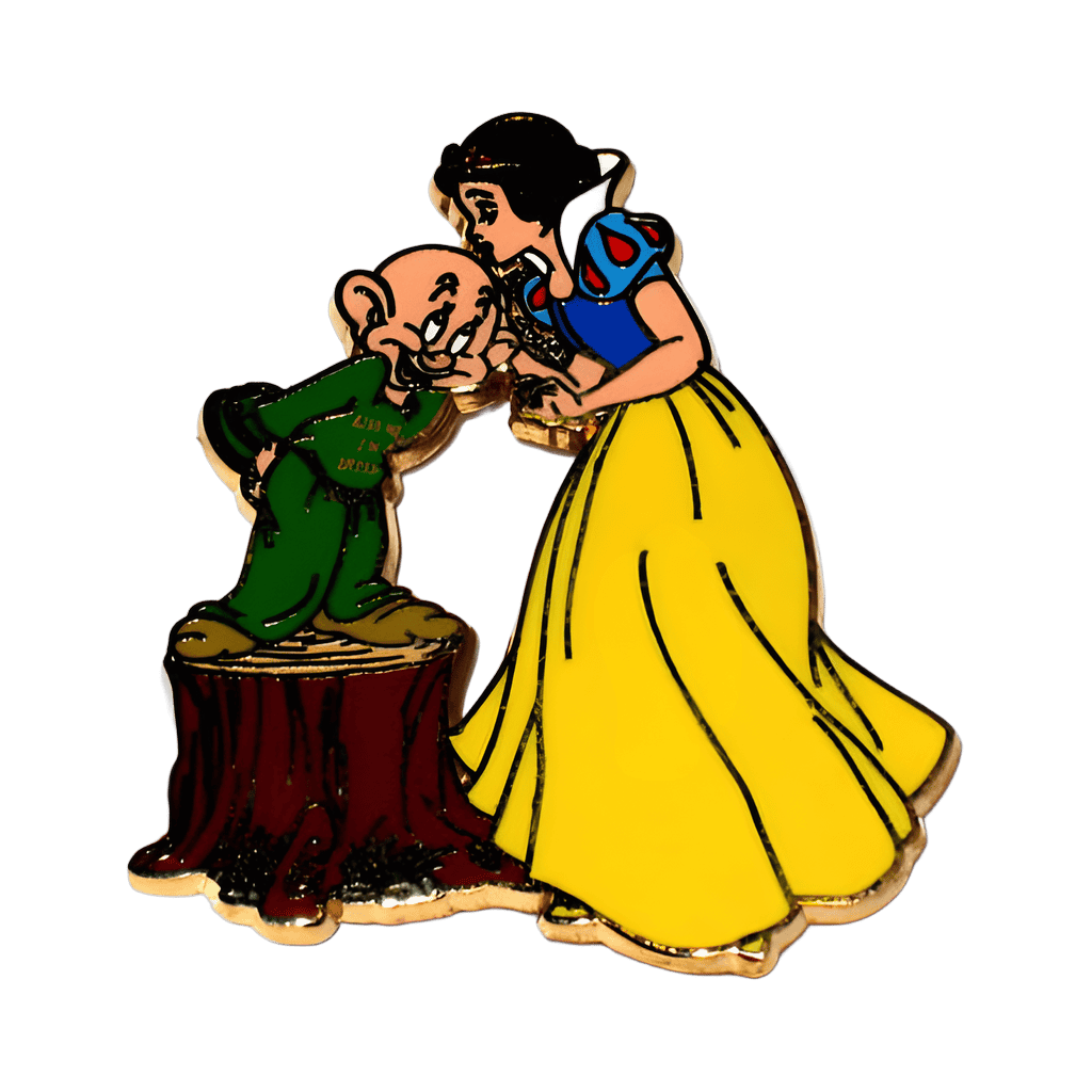 Snow White & Dopey Disney pin