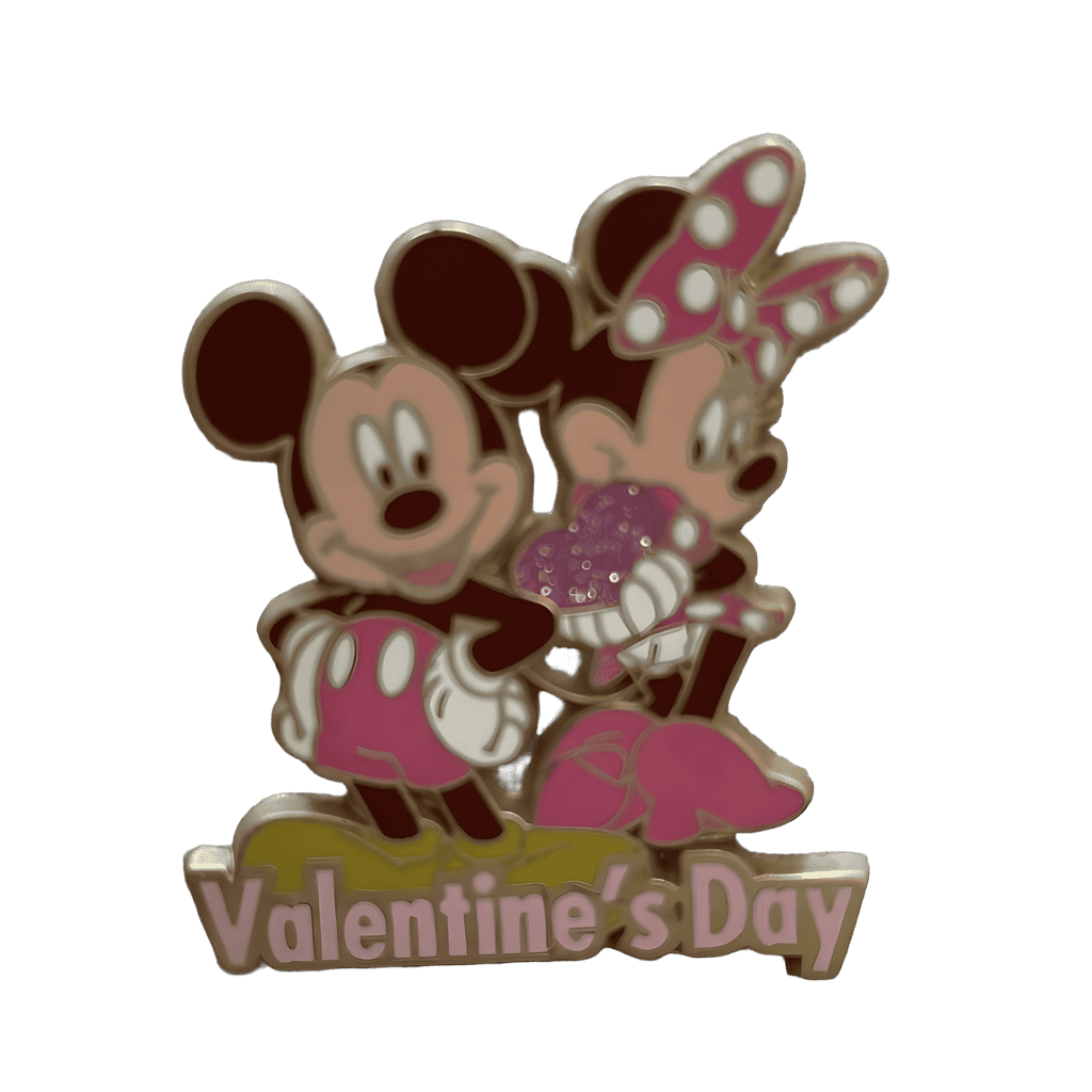 Mickey and Minnie Disney pin