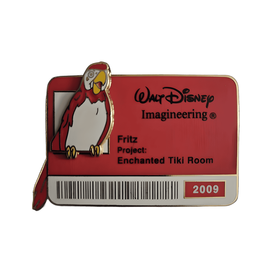 Fritz ID Badge Disney pin