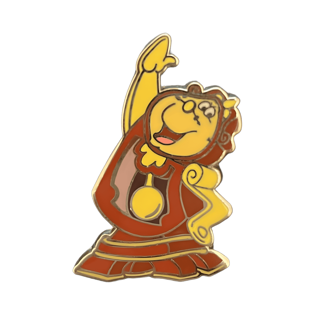 Cogsworth Disney pin