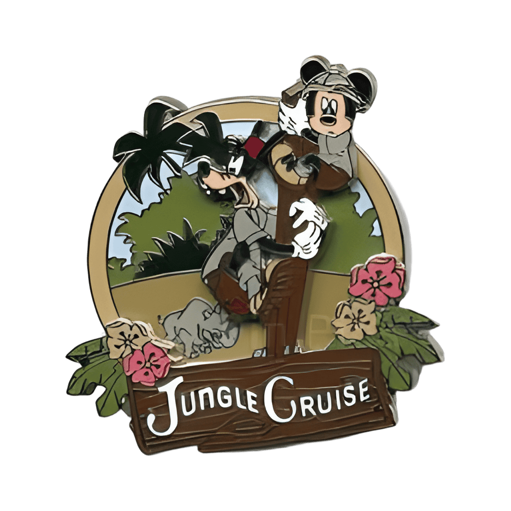 Mickey Mouse and Goofy Disney pin