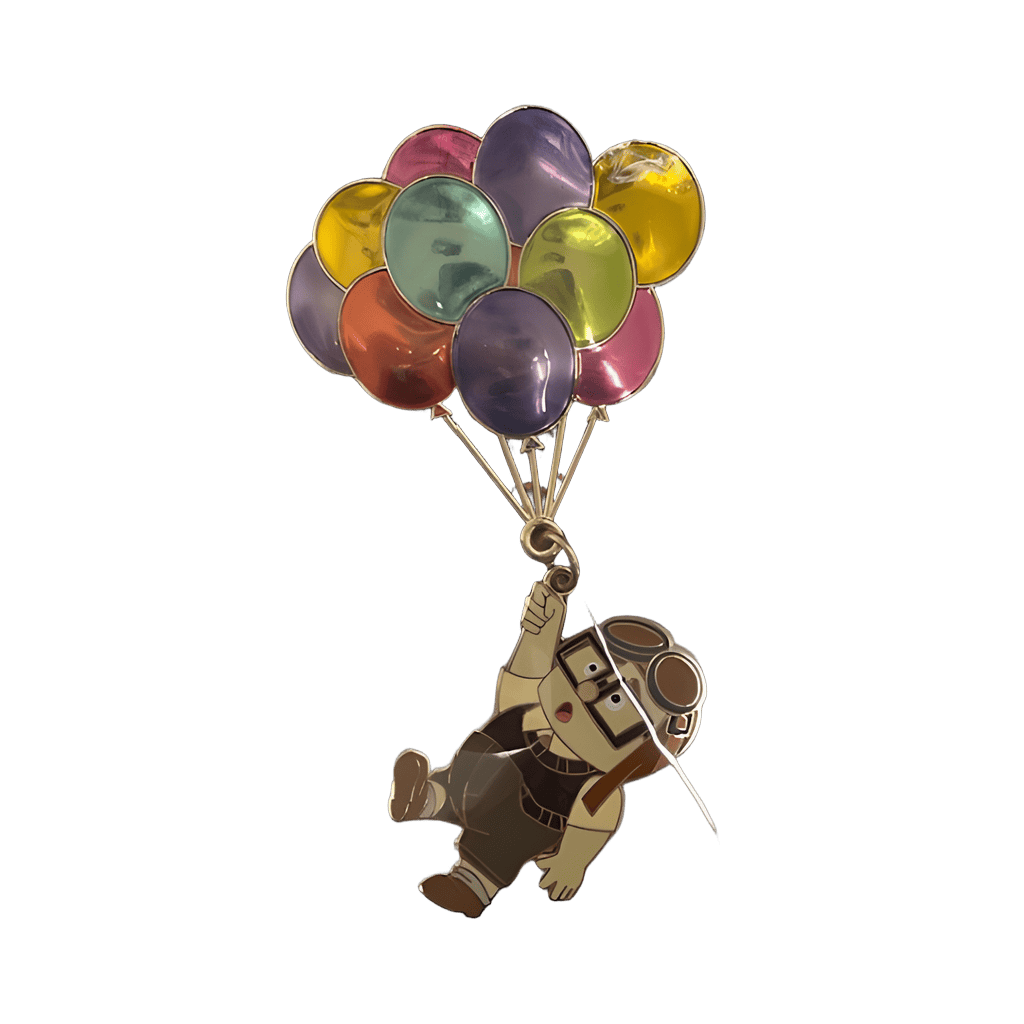 Young Carl Disney pin