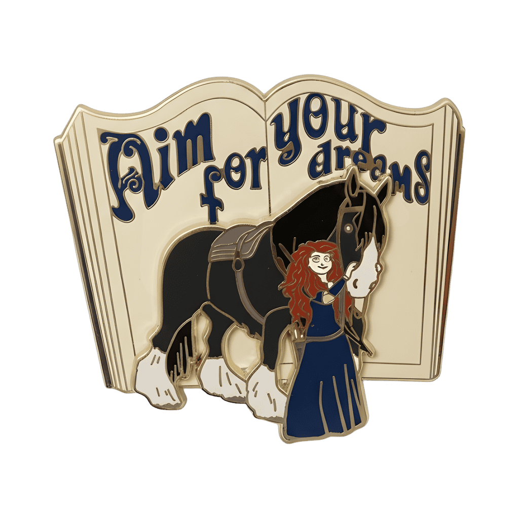 Open Storybooks - Aim for Your Dreams Disney pin