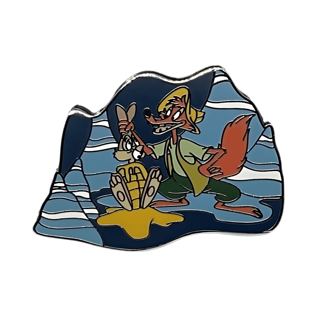 Br'er (Brer) Fox and Br'er Rabbit in Beehive - Conceal Disney pin