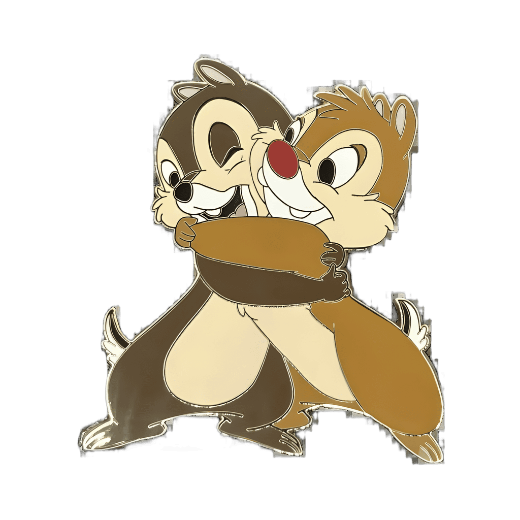 Chip and Dale Disney pin
