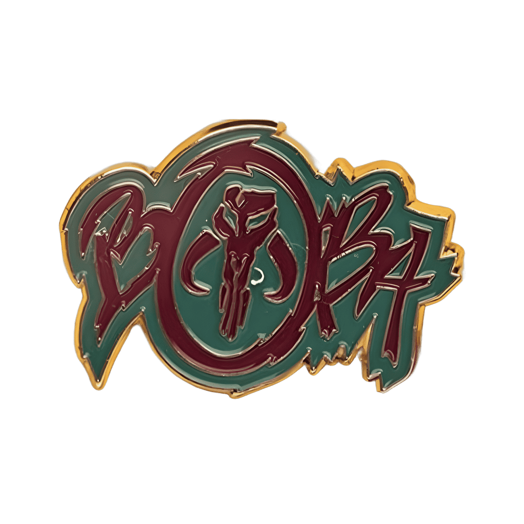 Boba Fett Logo Disney pin