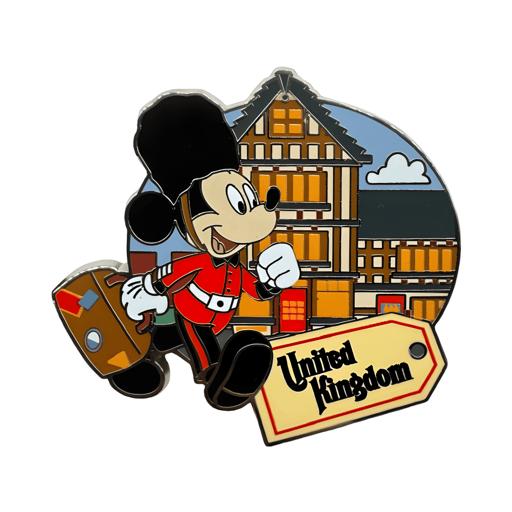 United Kingdom Disney pin