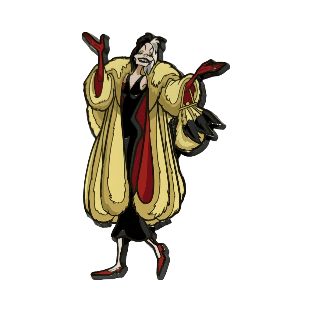 Cruella De Vil Disney pin