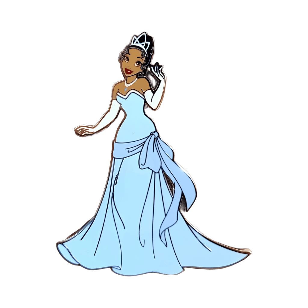 Tiana in Masquerade Dress Disney pin
