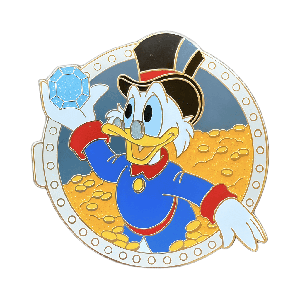 Scrooge McDuck Money Bin Disney pin