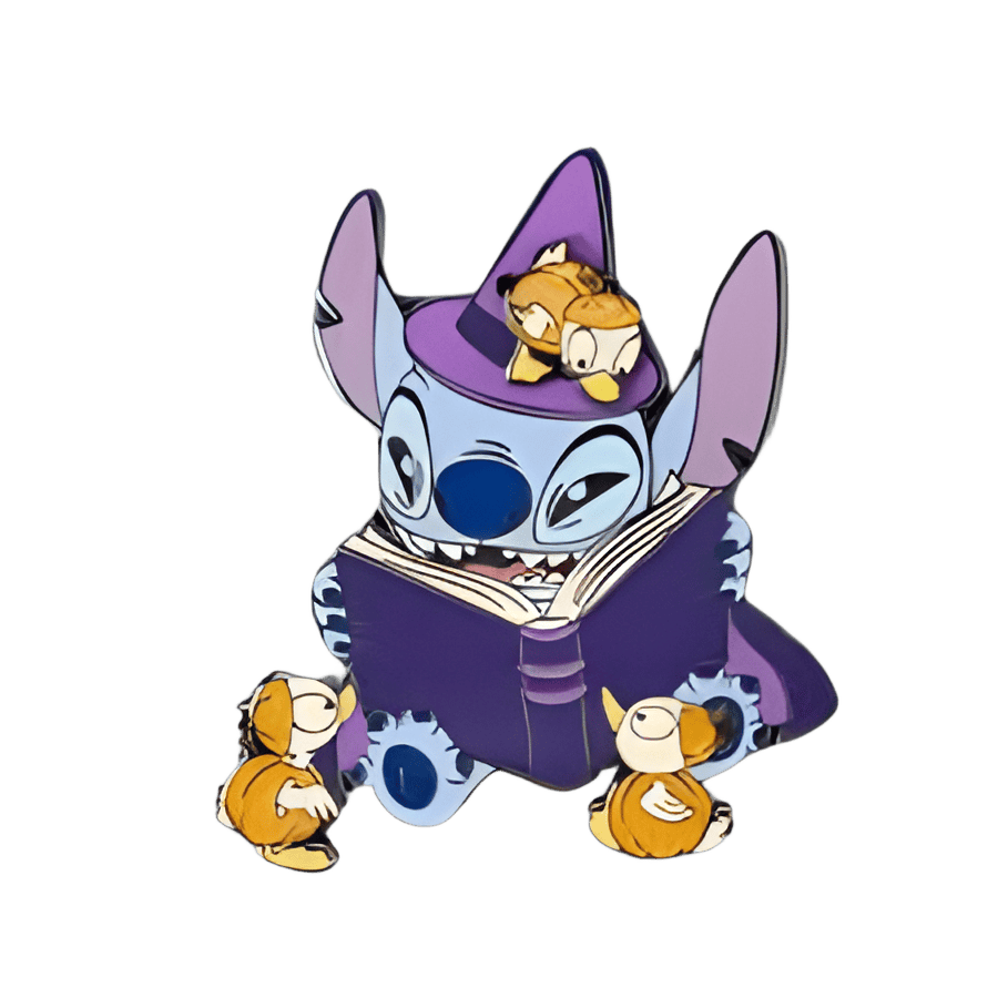 Halloween Stitch with Ducklings Disney pin