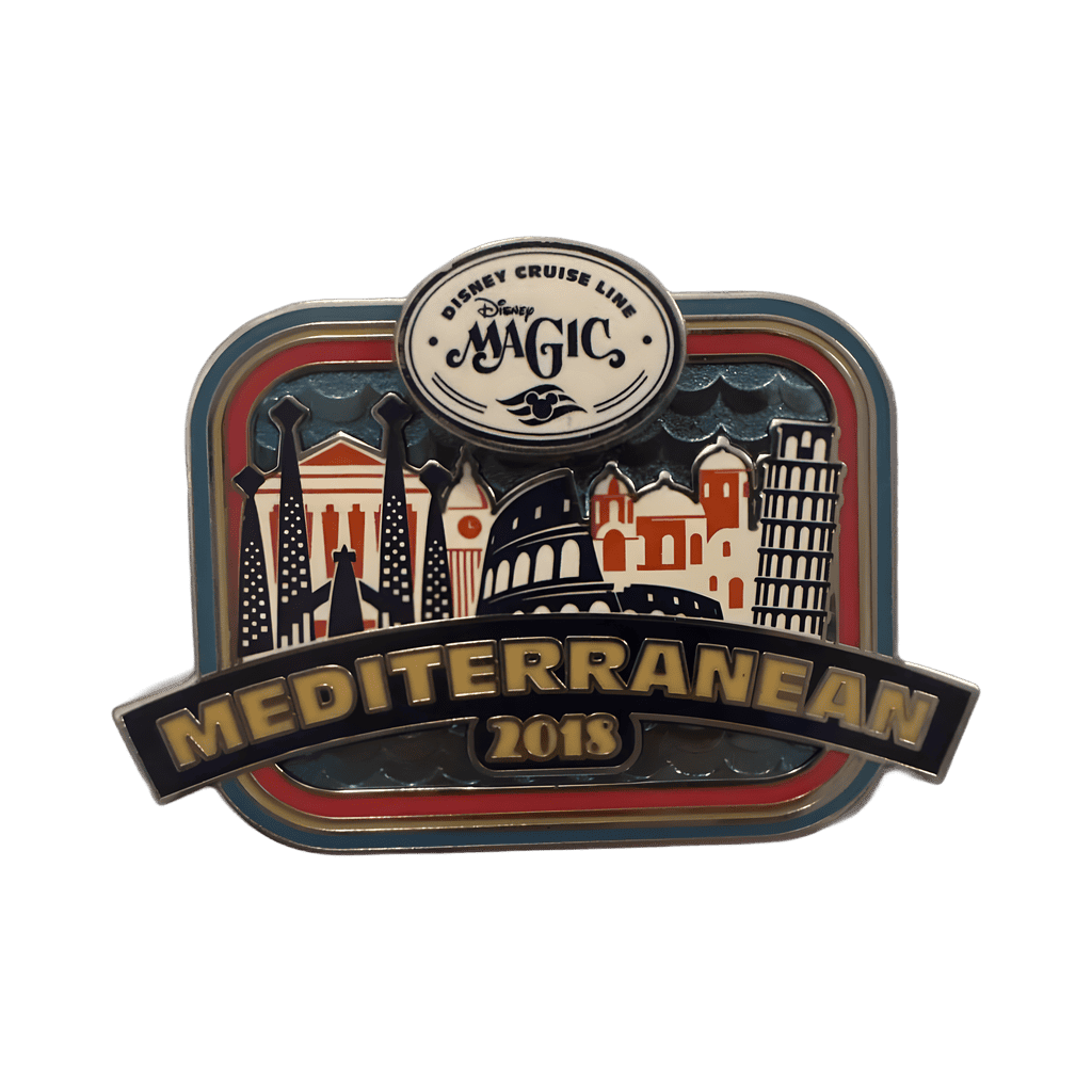 DCL Magic Mediterranean 2018 Disney pin