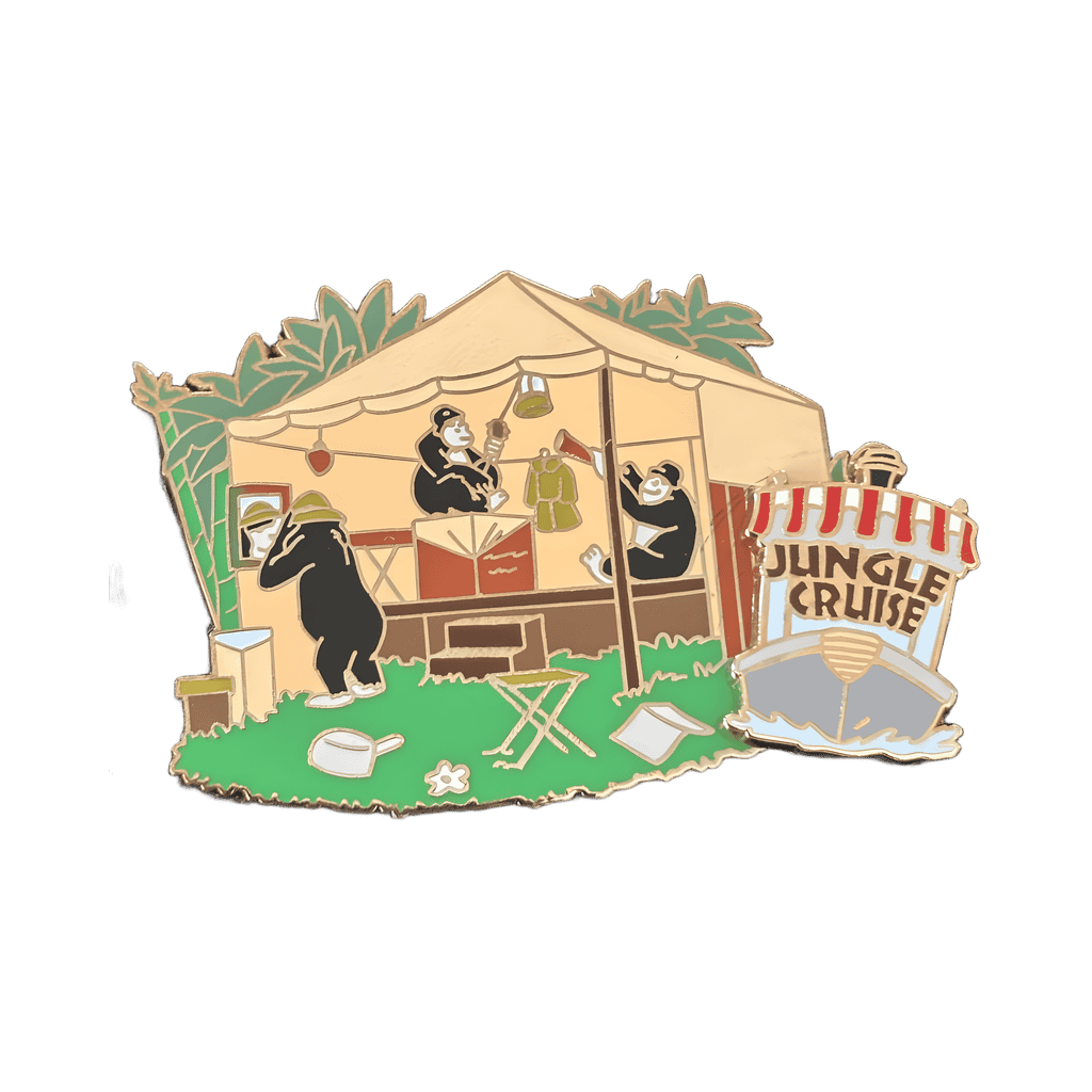 Gorillas Disney pin