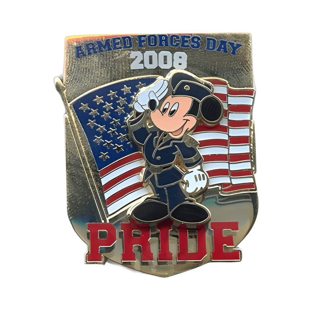WDW - Armed Forces Day 2008 - Mickey Disney pin