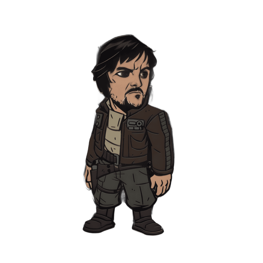 Cassian Andor Disney pin