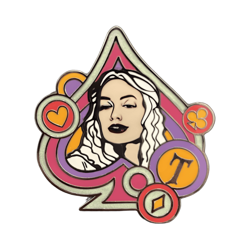 White Queen Disney pin