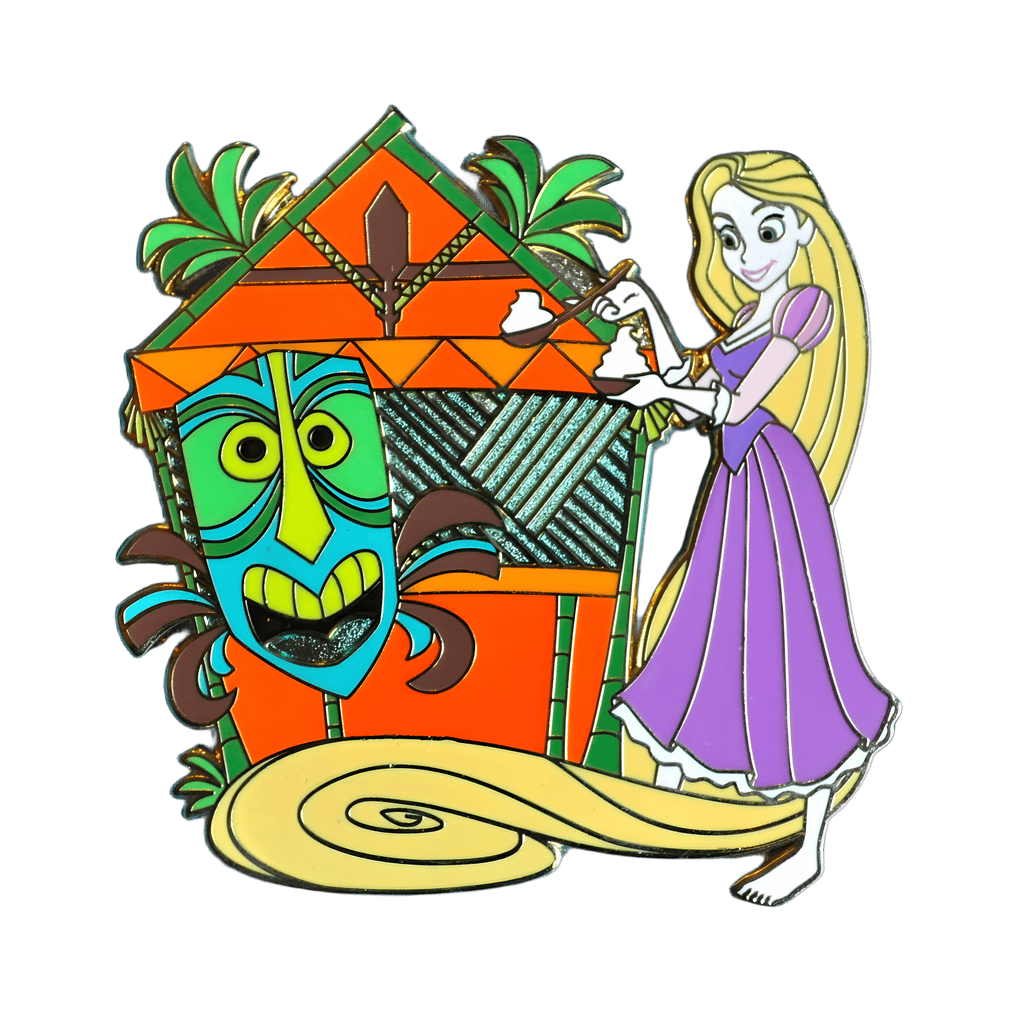 Rapunzel at the Enchanted Tiki Room Disney pin