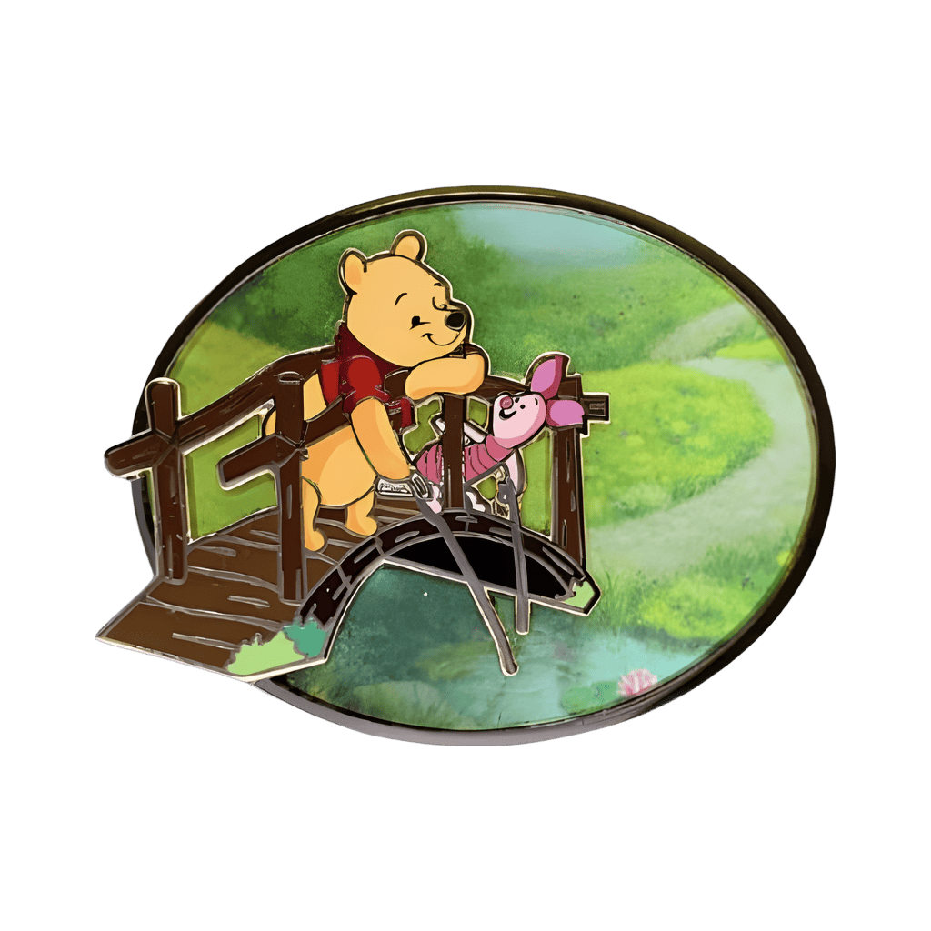 POOH STICKS - Winnie the Pooh and piglet Disney pin